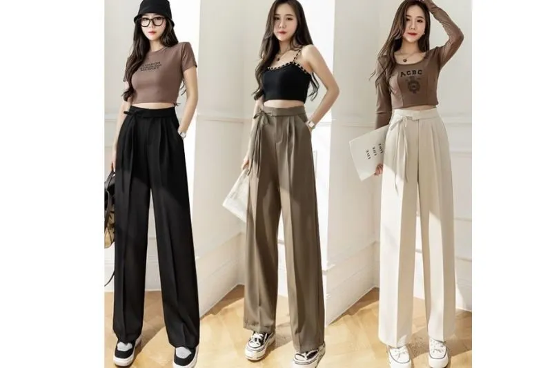 Các dáng người phù hợp với quần ống suông