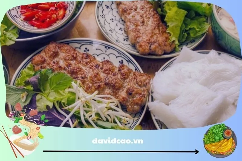 Bún chả quạt