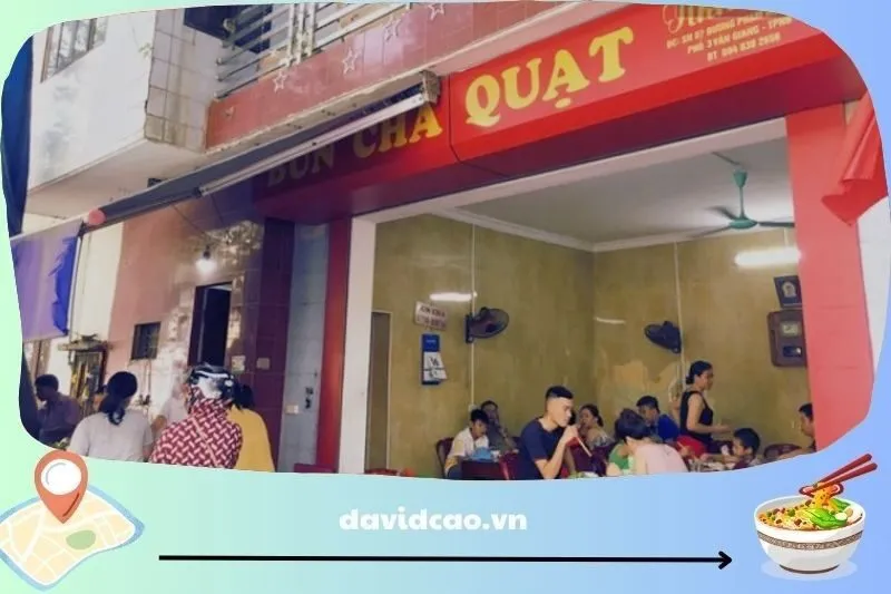 Tình Mai – Quán bún chả quạt Ninh Bình nổi tiếng nhất