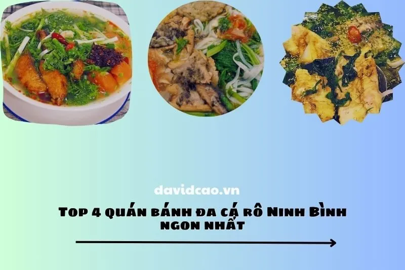 Top 4 quán bánh đa cá rô Ninh Bình ngon nhất