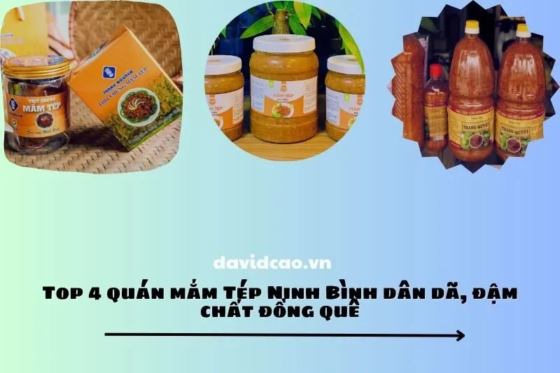 Top 4 quán mắm Tép Ninh Bình dân dã, đậm chất đồng quê