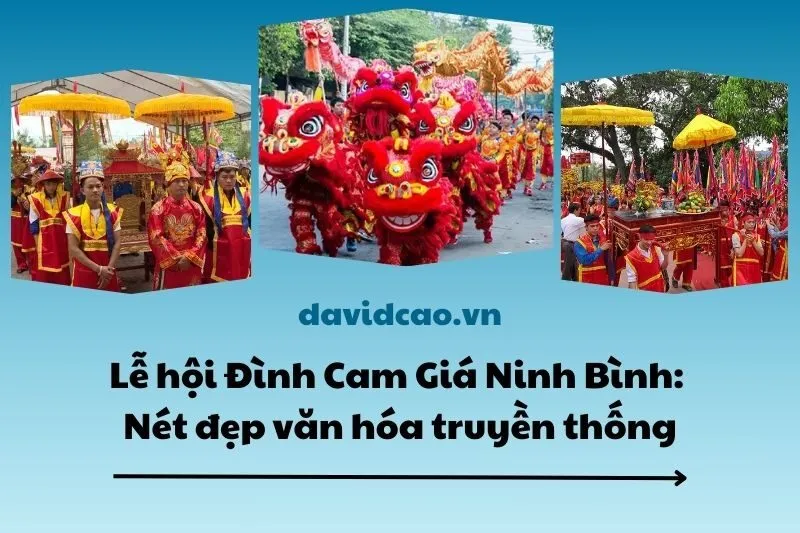 Lễ hội Đình Cam Giá Ninh Bình: Nét đẹp văn hóa truyền thống 2025
