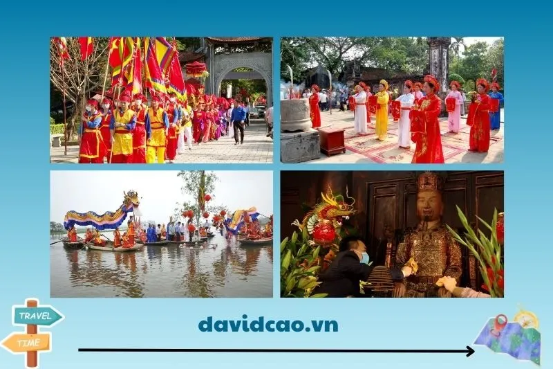 Nghi lễ quan trọng trong Lễ hội Hoa Lư