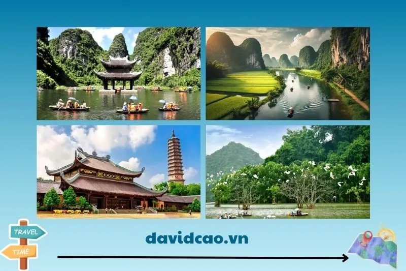 Những địa điểm nổi bật trong Quần thể danh thắng Tràng An