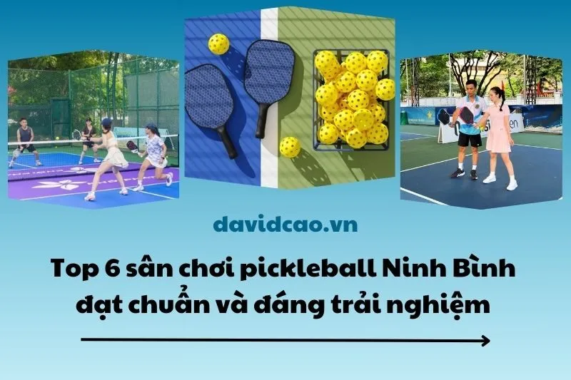 Top 6 sân chơi pickleball Ninh Bình đạt chuẩn và đáng trải nghiệm 2025